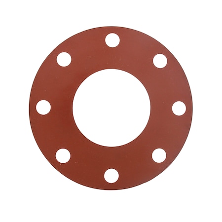 Jones Stephens 3-1/2in. Red Rubber Full Face Gasket G51035